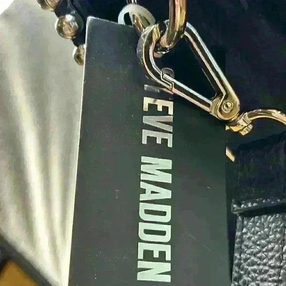 NWT Steve Madden BMarlow Satchel Smoke Black - Picture 6 of 13